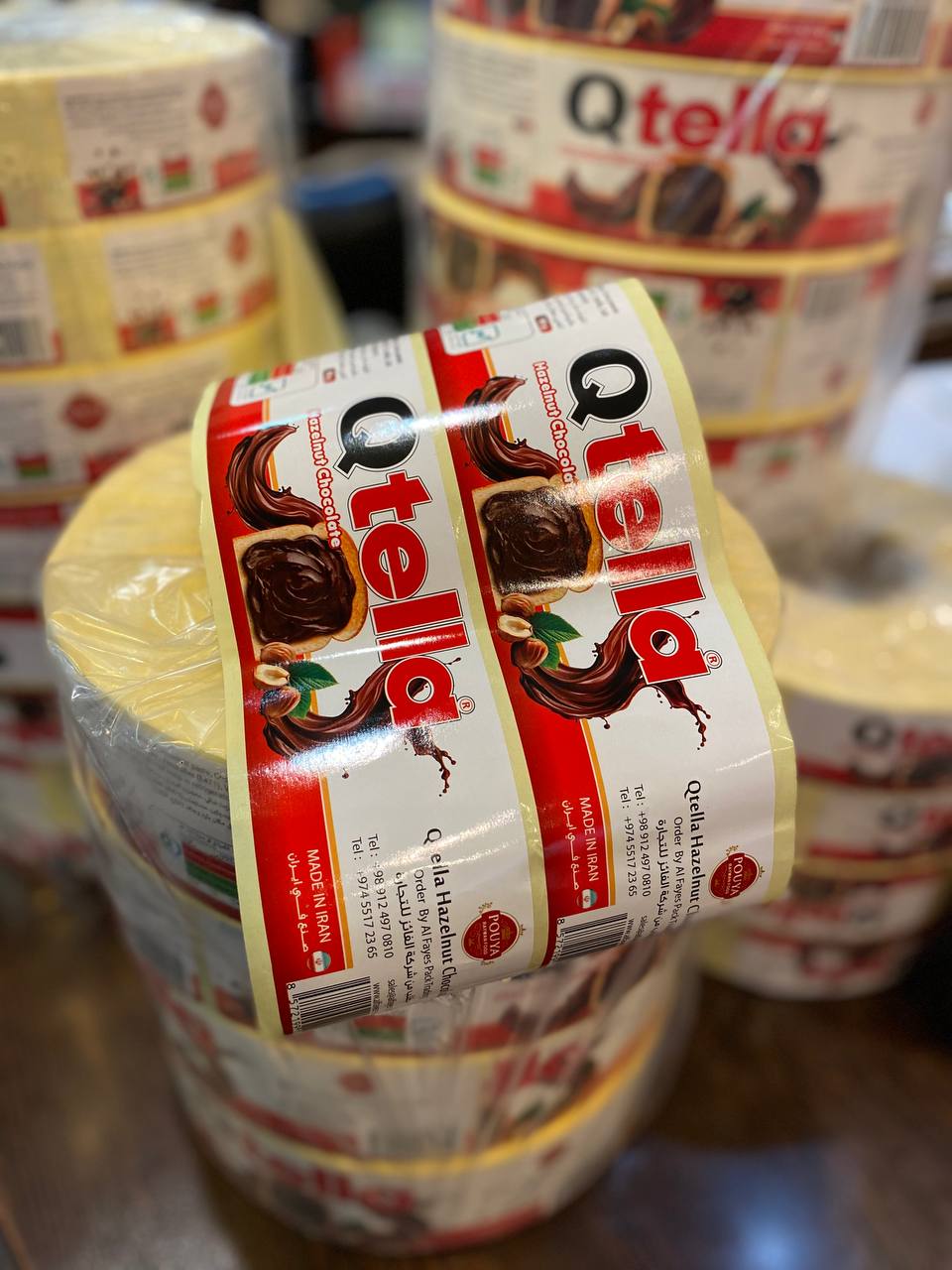 طراحی و چاپ انواع لیبل یا برچسب در آق قلا